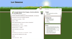 Desktop Screenshot of luc.gerecke.fr